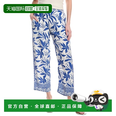 自营Velvet by Graham & Spencer Claudia Pant - blue 美国奥莱