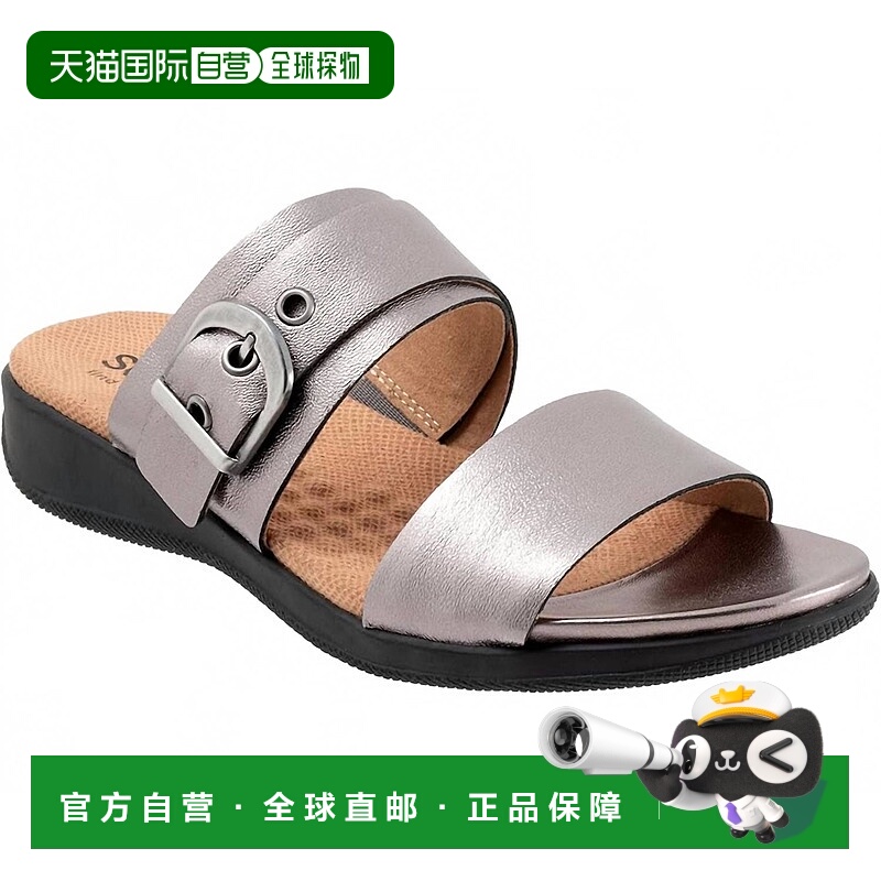 自营softwalkWomen's Toki Sandal In Pewter Metallic - pewter