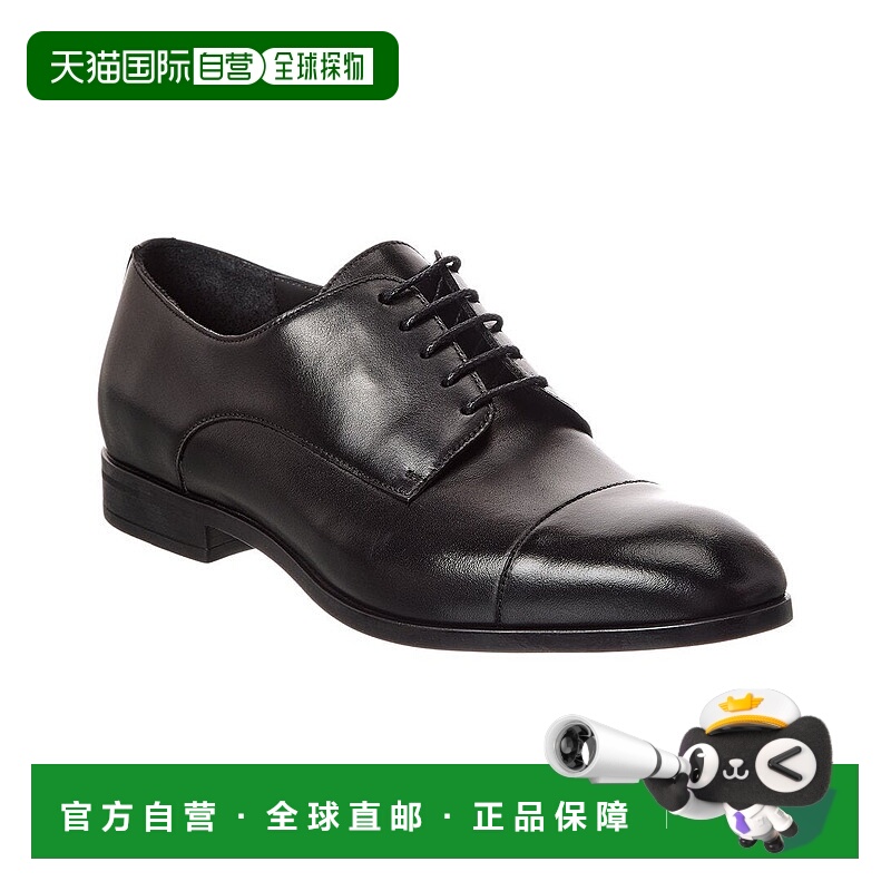 自营Bally Olexi Leather Derby - black 美国奥莱直发
