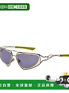 自营Nike Unisex 63 mm Silver Sunglasses - silver 美国奥莱直