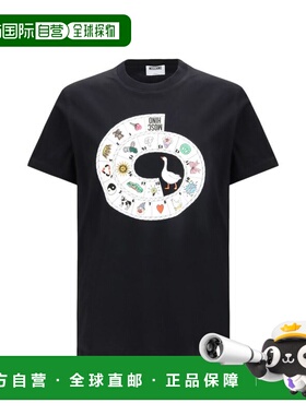 自营moschinoShort-Sleeve T-Shirt With Board Game-Inspired De