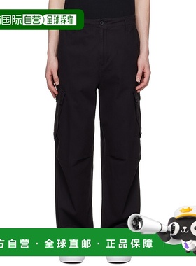 1h可退 香港直邮潮奢 CARHARTT WIP 男士 黑色 Unit 工装裤 I0345