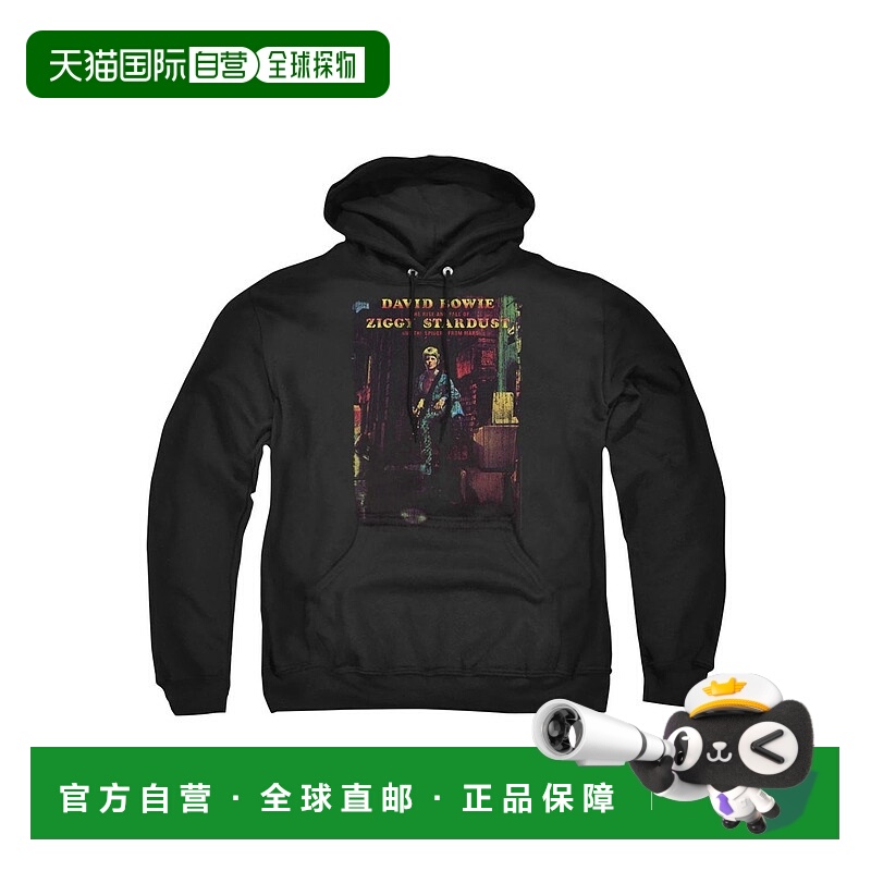 自营 gildanDavid Bowie Ziggy Stardust 专辑成人套头连帽衫 -