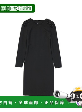 自营Alberta Ferretti Elastane Casual Women's Dress - black