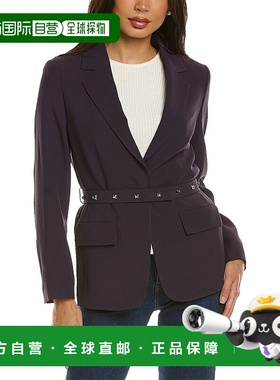 自营BOSS Hugo Boss 束带夹克 - 紫色 美国奥莱直发外套