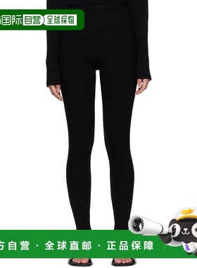 1h可退 香港直邮潮奢 TOTÊME 女士 黑色 High-Rise 紧身裤 231200