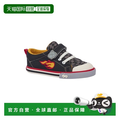 自营See Kai Run Stevie II Sneaker - black 美国奥莱直发