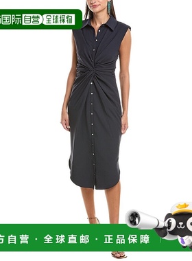 自营cinq a septCinq à Sept Catalina Shirtdress - blue 美国