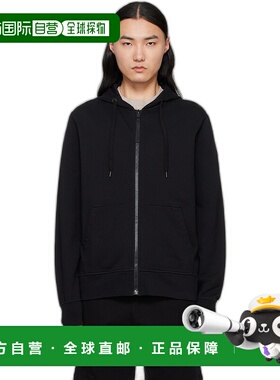 1h可退 香港直邮潮奢 Canada Goose 加拿大鹅 男士 黑色 Huron Fu