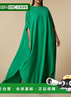 自营marina rinaldiMRDIGITAL-绿色 新款 美国奥莱直发连衣裙长裙