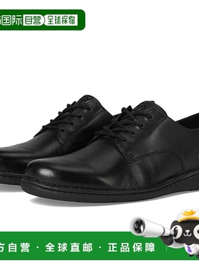 1h可退 香港直邮潮奢 born 宝蕴 男士 Todd 休闲皮鞋 black黑色