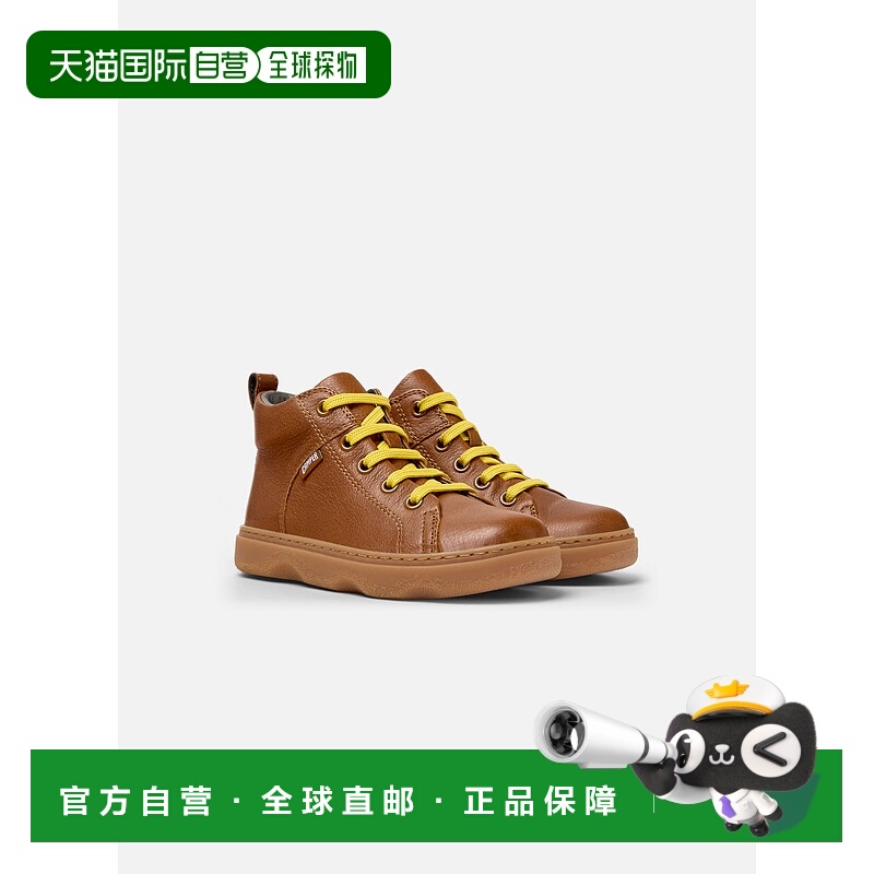 自营camper脚踝靴儿童露营儿童Kiddo儿童-棕色 美国奥莱直发