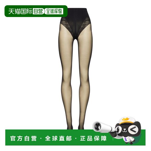 自营wolfordPure 10 Tights - black 美国奥莱直发性感