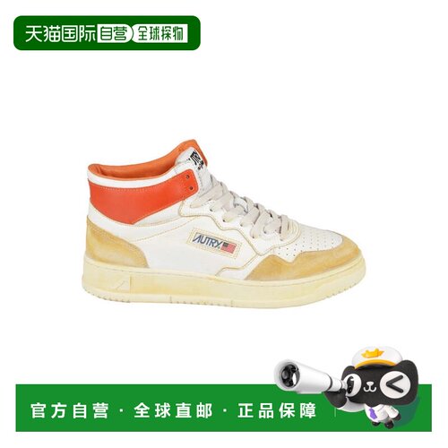自营autrySup Vint Mid Mad High-Top Sneakers - multicolor 美