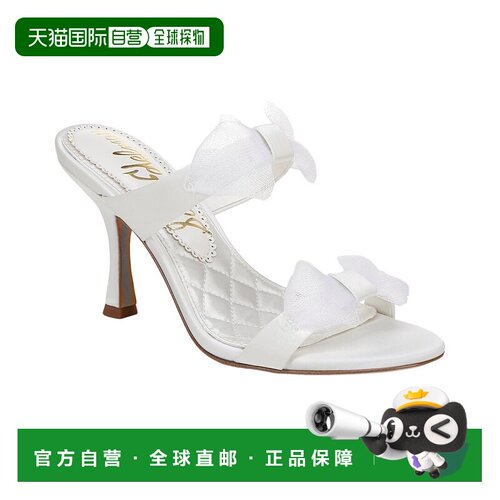 自营Sam Edelman Jasmine 2 Slide - white 美国奥莱直发凉鞋拖鞋