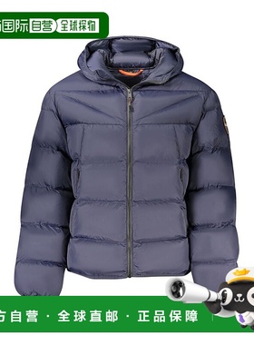 自营Napapijri Polyamide Men's Men's Jacket - blue 美国奥莱直