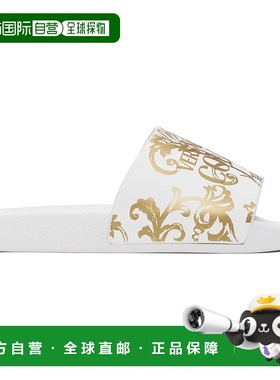 1h可退 香港直邮潮奢 Versace Jeans 范思哲 女士 白色 Watercolo