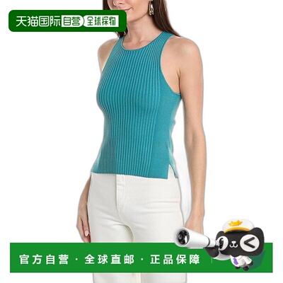 1h可退 【美国直邮】GANNI 混色无袖毛衣 女装毛衣 GANNI Melange