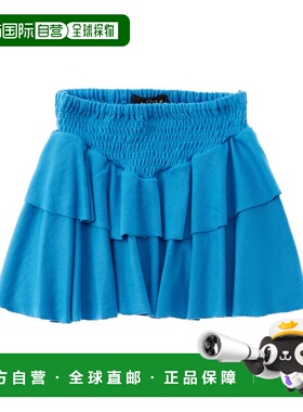 自营 Flowers by Zoe Terry Rib 2x2 半身裙 - 蓝色 美国奥莱直发