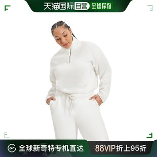 拉链套头长袖 运动衫 ugg 美国直邮 女士