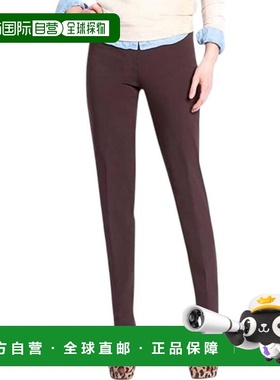 1h可退 【美国直邮】multiples 女士 休闲裤直筒弹力直筒裤