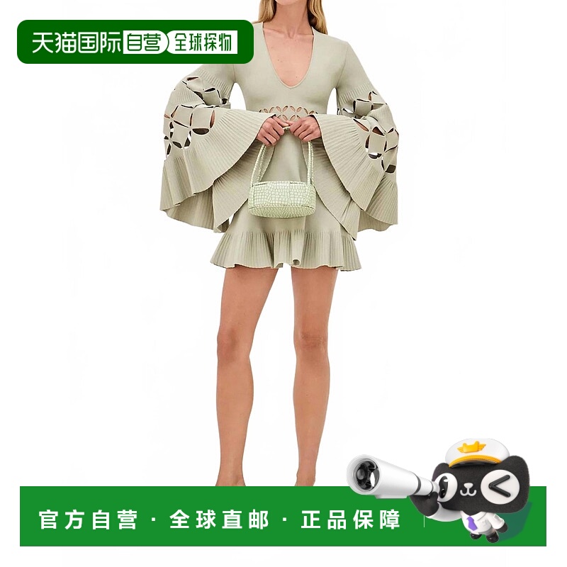 自营alexisLinden Mini Dress In Sage - sage 美国奥莱直发