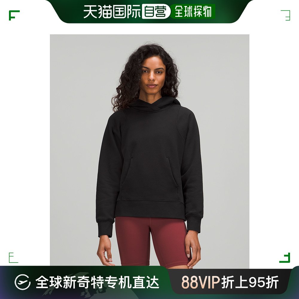 香港直邮潮奢 Lululemon女士 Loungeful连帽衫 LW3FCDS