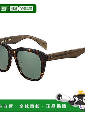 自营Rag & Bone RNB5001S QT 0N9P 大方形太阳镜 - 多色 美国奥莱