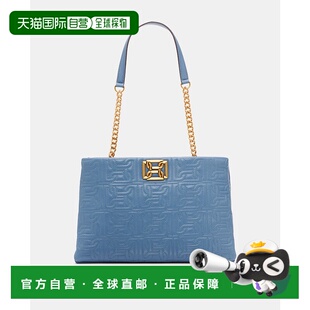 自营 dknyDelanie Tote-海岸蓝 美国奥莱直发唐可娜儿托特包