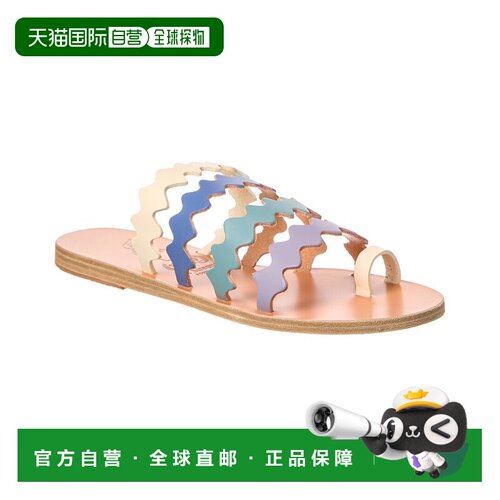 自营ancient greek sandals古希腊凉鞋 Niki Onda 皮革凉鞋 - 蓝