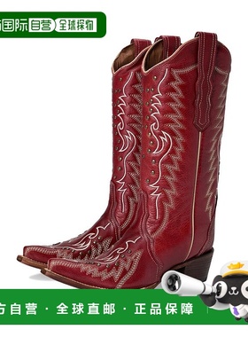 1h可退 【美国直邮】Corral 女靴 L6117 时装靴 真皮靴子 舒适优