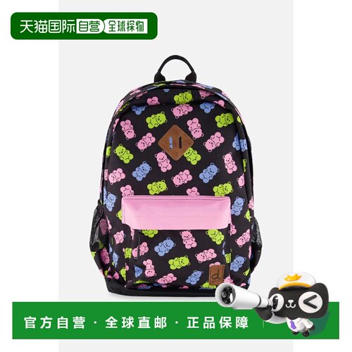 自营deux par deuxKids Backpack Black Printed Gummy Bears - b