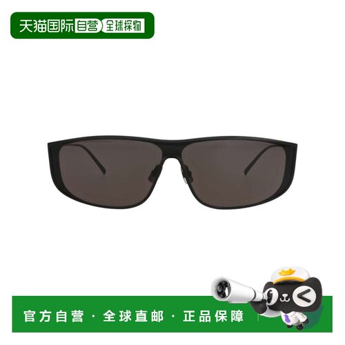 自营saint laurentShield-Frame金属太阳眼镜-黑色 美国奥莱直发