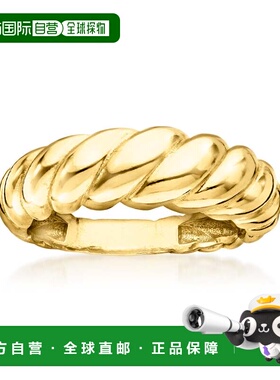 自营RS Pure by Ross-Simons 18kt Gold Vermeil Shrimp Ring - y