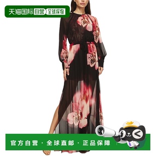 自营MISA Los Angeles Naomi Maxi Dress - black 美国奥莱直发