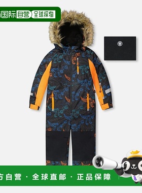 自营deux par deuxOne-Piece Play Snowsuit Robot Dinosaur Prin