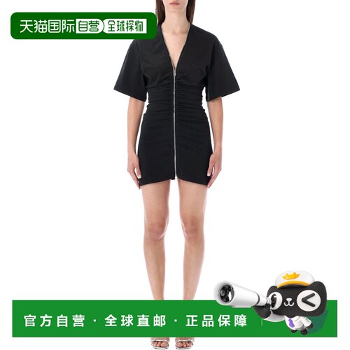 自营 Alexander Wang 亚历山大 王 女士 ABITO CON 迷你拉链连衣