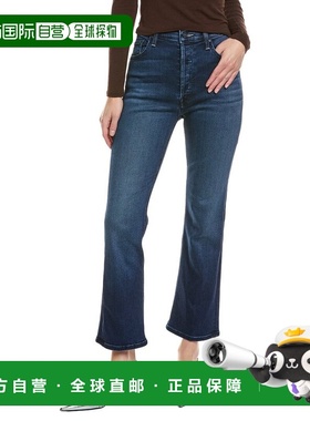 自营MOTHER The Tripper Ankle Homecoming High Jean - blue 美