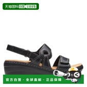 舒适 1h可退 百搭透 凉鞋 真皮轻便时尚 美国直邮 clarks女士时装