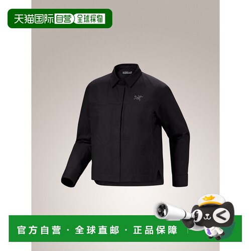 加拿大直邮始祖鸟CLARKIA SL OVERSHIRT女款轻量棉质外套式衬衫