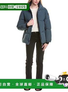 自营NOIZE Stacy Puffer Coat - blue 美国奥莱直发