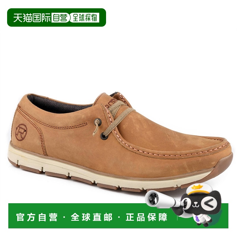 自营 roper男式Lloyd仿趾鞋,棕褐色 美国奥莱直发男鞋