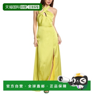 美国奥莱直发服饰连衣裙 绿色 自营 amur阿穆尔艾伦斯特拉皮礼服