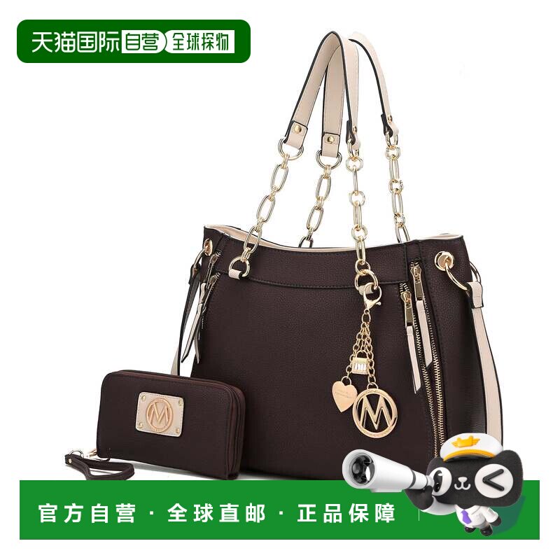 自营mia k collectionLina 女士单肩包和钱包套装（Mia K 出品）-图片