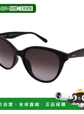 自营 ferragamo法拉革太阳镜SF1073S-001-54-17-140非极化-黑色