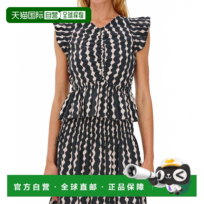 自营railsCali Top In Painted Noir-黑色涂漆 美国奥莱直发