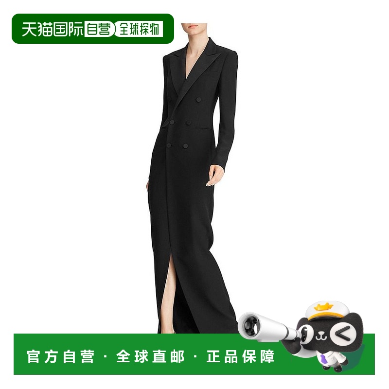 【美国直邮】Ralph Lauren 系列|Kristian 真丝燕尾服连衣裙长裙