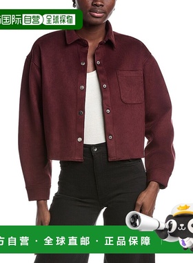 自营Kenneth Cole Microsuede Scuba Jacket - white 美国奥莱直