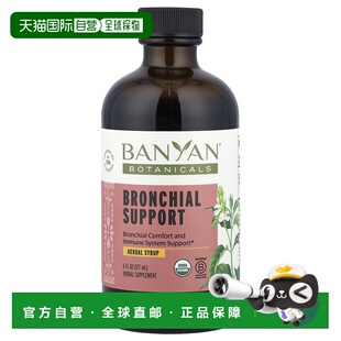 香港直邮Banyan Botanicals,支气管支持草本糖浆,6 液量盎司(17