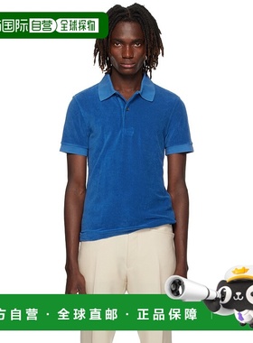 1h可退 香港直邮潮奢 Tom Ford 汤姆 福特 男士 蓝色 Towelling P